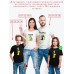 Футболки family look для всей семьи с принтом Заврики | Прикольные одинаковые семейные футболки