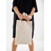 Сумка шоппер женский черный белый большой из ткани эко без принта хозяйственная сумка через плечо