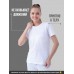 Женская футболка белая с прикольным принтом надпись оверсайз