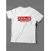 Прикольная, смешная мужская футболка с надписью "Antihype I ball was rawt"