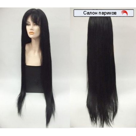 парик натуральный длинный 110 см Exclusive Mono (цвет черный)