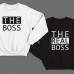 Парные свитшоты для влюбленных "The boss"/"The real boss"