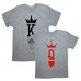 Парные футболки "K&amp;Q"