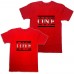 Парные футболки "ONE LOVE"