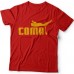 Прикольные футболки с надписью "COMA" ("Кома")