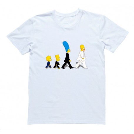 Футболка с Симпсонами "The Simpsons - Beatles"